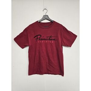 Primitive Dragon Ball Z Shirt Mens Medium Red Shenron Anime Graphic Tee